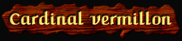 [Cardinal vermillon]