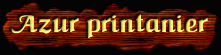 [Azur printanier]