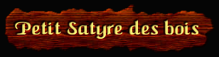 [Petit Satyre des bois]